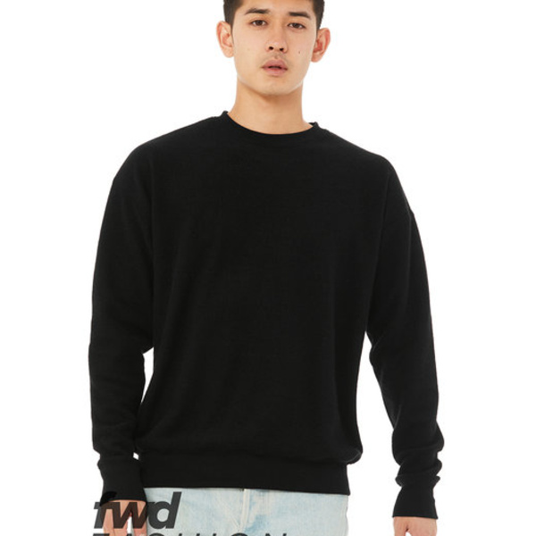 Unisex Sueded Drop Shoulder Sweatshirt Thumbnail