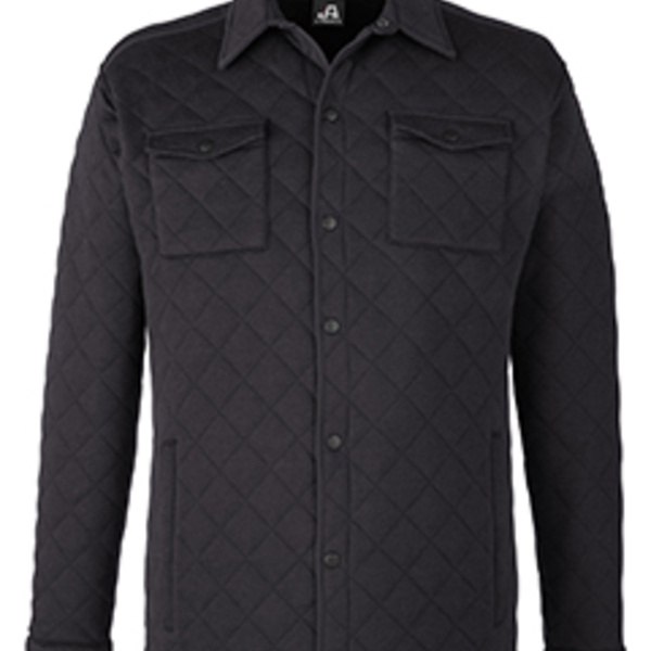 Adult Quilted Jersey Shirt Jacket Thumbnail