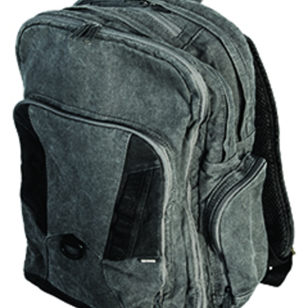 Heavy Duty Traveler Canvas Laptop Backpack Thumbnail