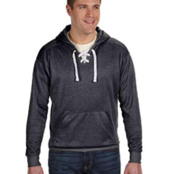 Adult Sport Lace Poly Hooded Sweatshirt Thumbnail