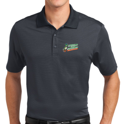 Polo - Digital Print - Full Color - Fine Stripe Performance Polo Thumbnail