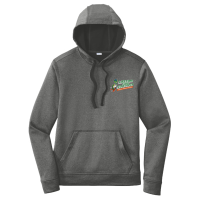 Hoodie - Digital Print - Full Color - PosiCharge ® Sport Wick ® Heather Fleece Hooded Pullover Thumbnail