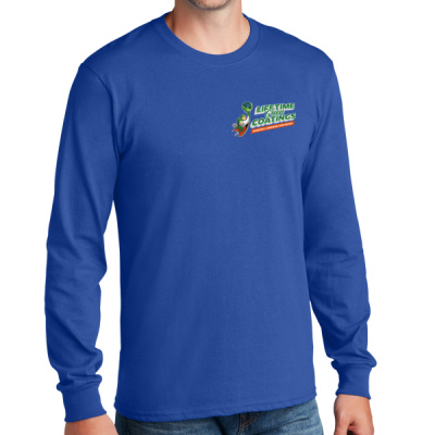 Long Sleeve Tee -Digital Print-Full Color-Long Sleeve Core Cotton Tee Thumbnail