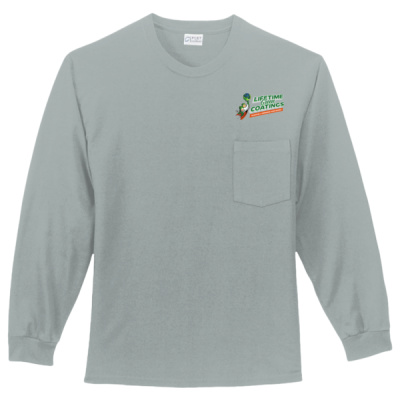 Long Sleeve Tee -Digital Print-Full Color-Long Sleeve Essential Pocket Tee Thumbnail