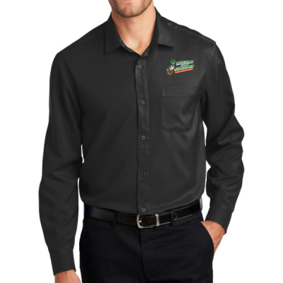 Button Down Long Sleeve-Digital Print-Full Color-Long Sleeve Performance Staff Shirt Thumbnail