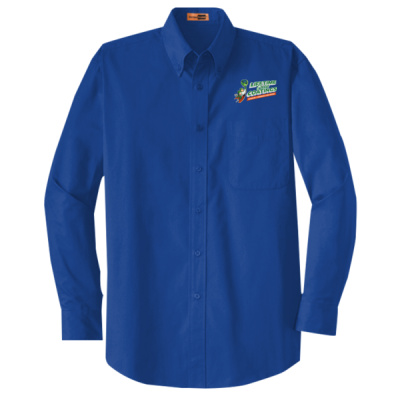 Button Down Long Sleeve-Digital Print-Full Color- - Long Sleeve SuperPro Twill Shirt Thumbnail
