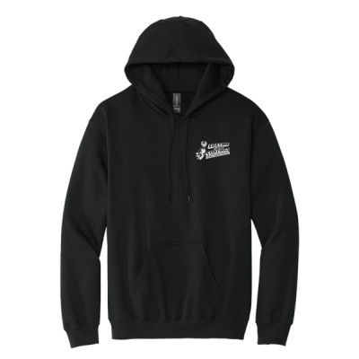 Hoodie-Digital Print-White Lettering-Softstyle ® Pullover Hooded Sweatshirt Thumbnail