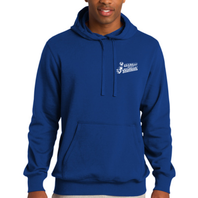 Hoodie-Digital Print-White Lettering- - Tall Pullover Hooded Sweatshirt Thumbnail
