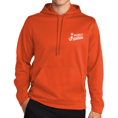 Hoodie-Digital Print-White Lettering- - Sport Wick ® Fleece Hooded Pullover Thumbnail