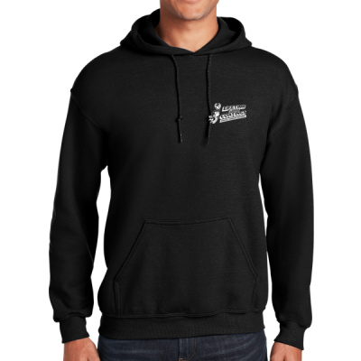 Hoodie-Digital Print-White Lettering-Heavy Blend Hooded Sweatshirt Thumbnail