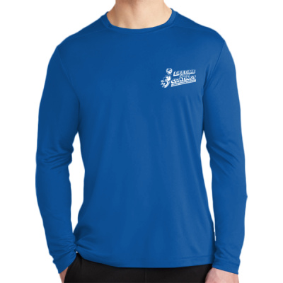 Long Sleeve Tee-Digital Print-White Lettering- - Posi UV ® Pro Long Sleeve Tee Thumbnail