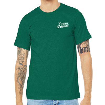 Tee-Digital Print-White Lettering- - Unisex Heather CVC Short Sleeve Tee Thumbnail