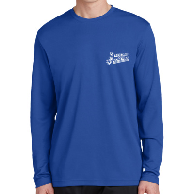 Long Sleeve Tee-Digital Print-White Lettering- - PosiCharge ® RacerMesh ® Long Sleeve Tee Thumbnail