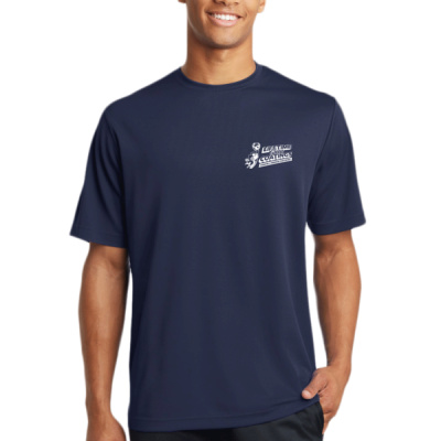 Tee-Digital Print-White Lettering- - PosiCharge ® RacerMesh ® Tee Thumbnail