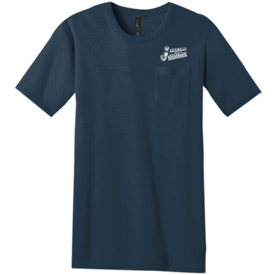 Tee-Digital Print-White Lettering- - Very Important Tee ® with Pocket Thumbnail