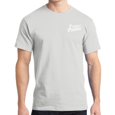 Tee-Digital Print-White Lettering- - Ring Spun Cotton Tee Thumbnail
