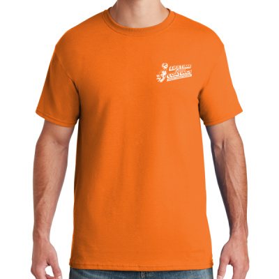 Tee-Digital Print-White Lettering- - Dri Power ® 50/50 Cotton/Poly T Shirt Thumbnail