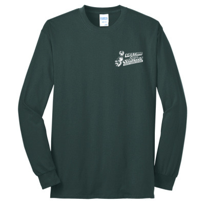 Long Sleeve Tee-Digital Print-White Lettering-Long Sleeve Core Blend Tee Thumbnail