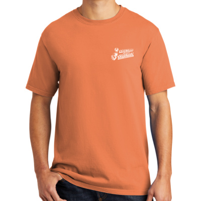 Tee-Digital Print-White Lettering- - Beach Wash ® Garment Dyed Tee Thumbnail