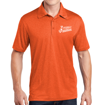 Polo-Digital Print-White Lettering-Heather Contender Polo Thumbnail