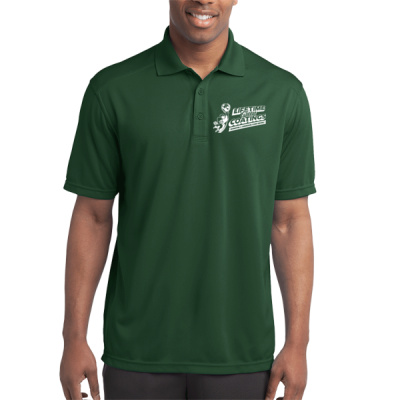 Polo-Digital Print-White Lettering - PosiCharge ® Micro Mesh Polo Thumbnail