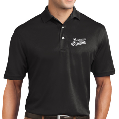 Polo-Digital Print-White Lettering-Tall Dri Mesh ® Polo Thumbnail