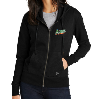 Sweatshirt-Digital Print-Full Color- - Ladies Thermal Full Zip Hoodie Thumbnail