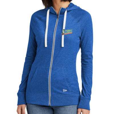 Sweatshirt-Digital Print-Full Color- - Ladies Sueded Cotton Blend Full Zip Hoodie Thumbnail