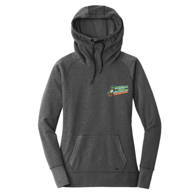 Hoodie-Digital Print-Full Color- - Ladies Tri Blend Fleece Pullover Hoodie Thumbnail