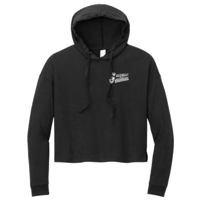 Hoodie-Digital Print-White Lettering-Women's Perfect Tri ® Midi Long Sleeve Hoodie Thumbnail