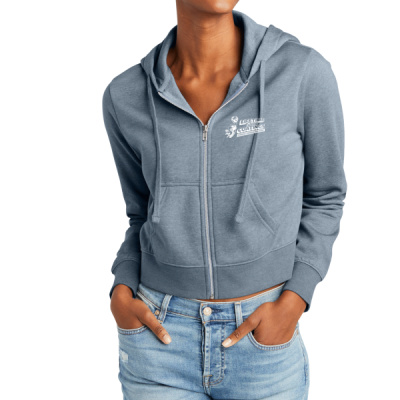 Sweatshirt-Digital Print-White Lettering-Women's V.I.T. Fleece Full Zip Hoodie Thumbnail