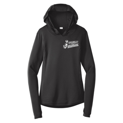 Hoodie-Digital Print-White Lettering-Ladies PosiCharge ® Competitor Hooded Pullover Thumbnail
