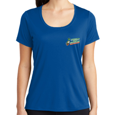 Tee-Digital Print-Full Color- - Ladies Posi UV ® Pro Scoop Neck Tee Thumbnail
