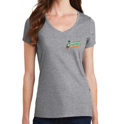 Tee-Digital Print-Full Color- - Ladies Fan Favorite V Neck Tee Thumbnail