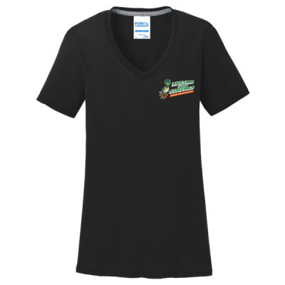 Tee-Digital Print-Full Color- - Ladies Performance Blend V Neck Tee Thumbnail