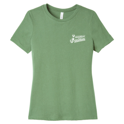 Tee-Digital Print-White Lettering-Women's Relaxed Jersey Short Sleeve Tee Thumbnail