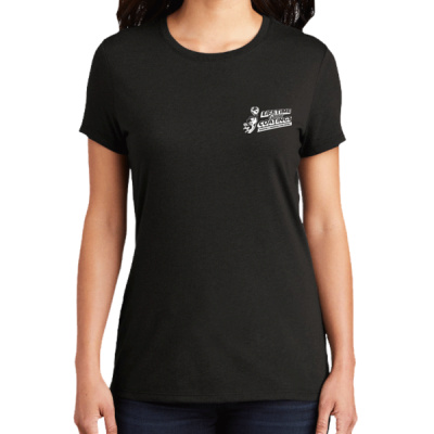 Tee-Digital Print-White Lettering-Women's Perfect Tri ® Tee Thumbnail