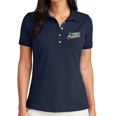 Polo-Digital Print-Full Color-Women's Pima Cotton Pique Polo Thumbnail