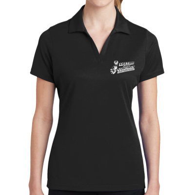 Polo-Digital Print-White Lettering - Ladies PosiCharge ® RacerMesh ® Polo Thumbnail