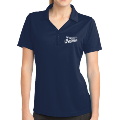 Polo-Digital Print-White Lettering - Ladies PosiCharge ® Micro Mesh Polo Thumbnail