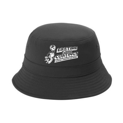 Hat-Digital Print-White Lettering - Poly Bucket Hat Thumbnail